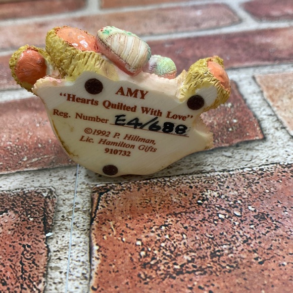 Cherished Teddies “Amy” Adorable Teddy Bear Figurine by Priscilla Hamill - Picture 2 of 4